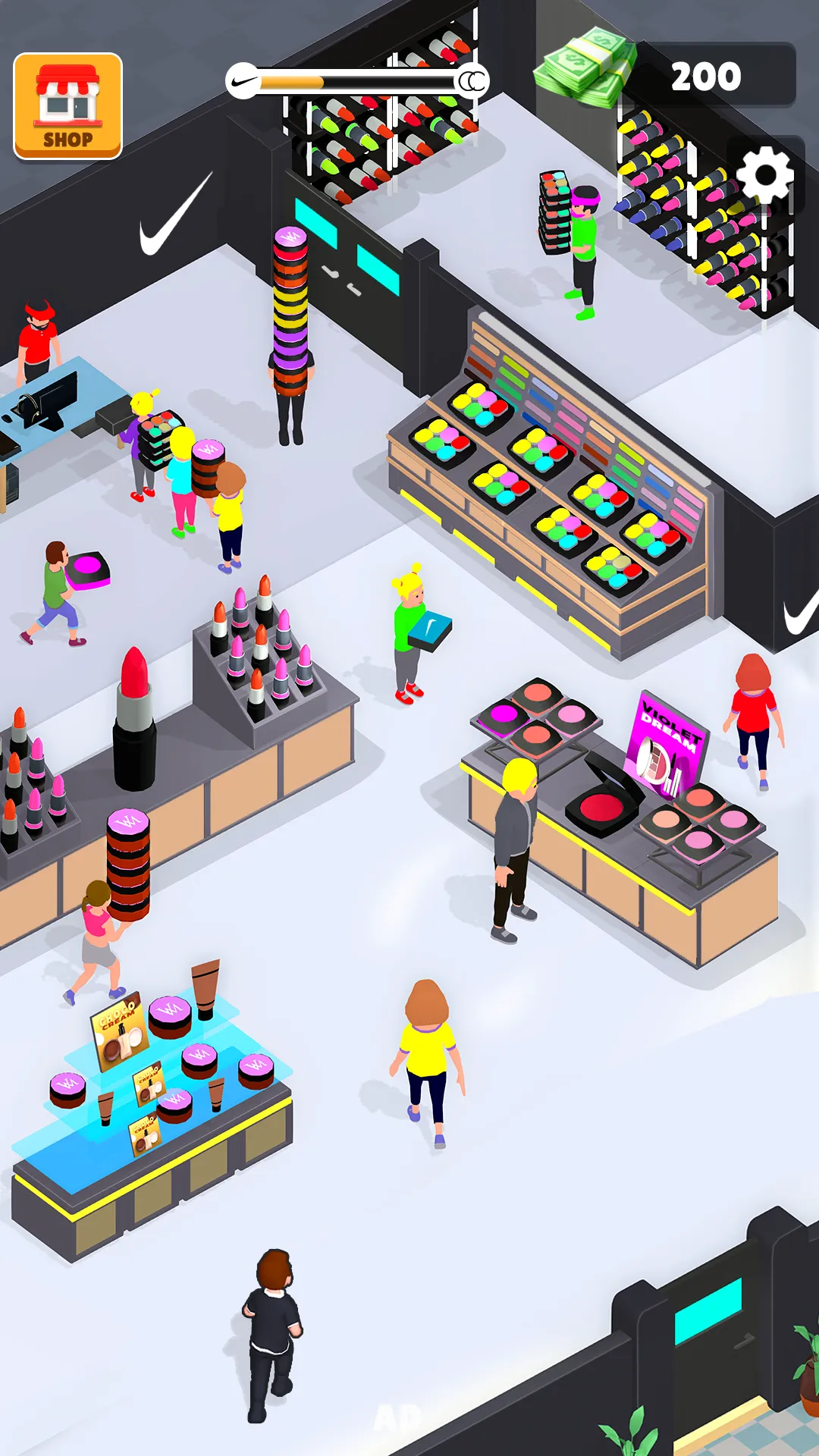 Outlet Store 3d – Tycoon Game | Indus Appstore | Screenshot