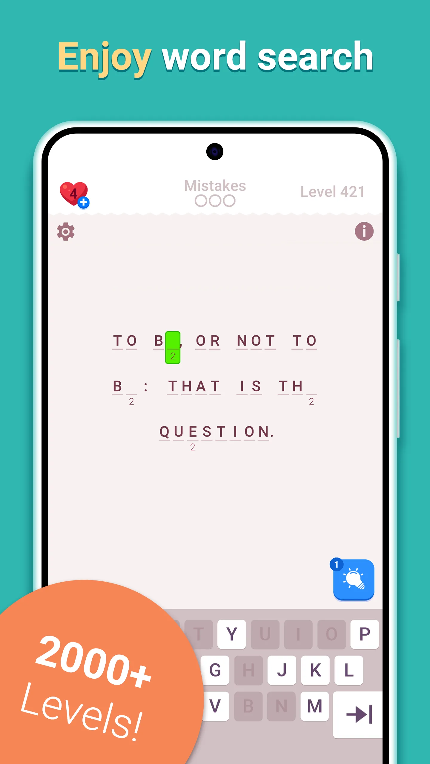Cryptogram Letters and Numbers | Indus Appstore | Screenshot