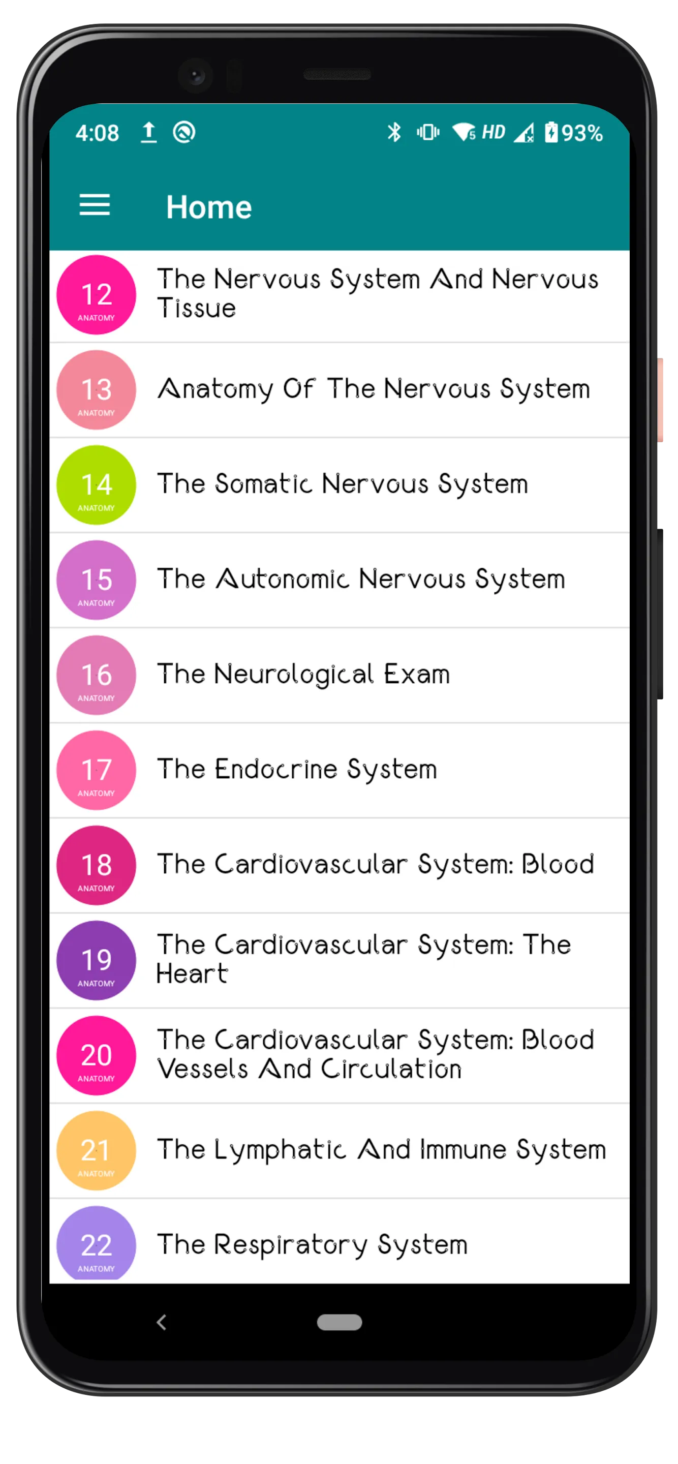 Anatomy and Physiology | Indus Appstore | Screenshot