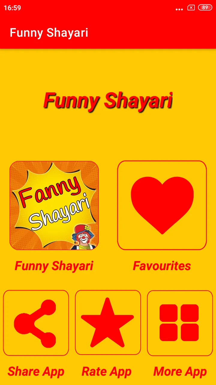 Funny Shayari in Hindi | Indus Appstore | Screenshot