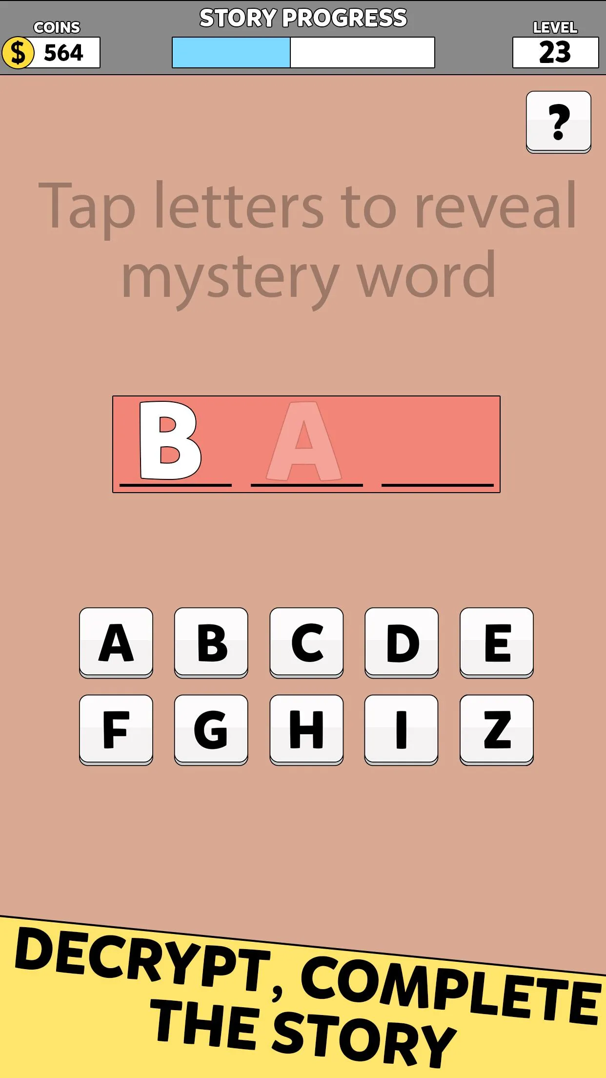 Bank Robbery Word Mystery Game | Indus Appstore | Screenshot