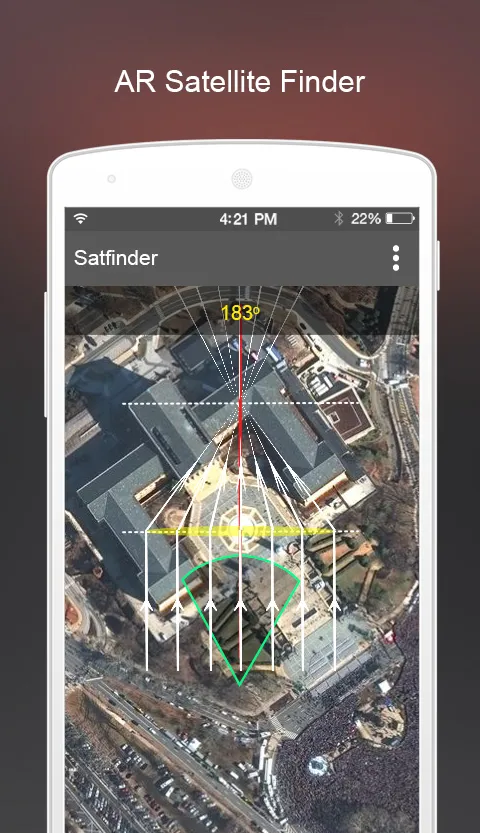 Satellite Finder with Compass | Indus Appstore | Screenshot