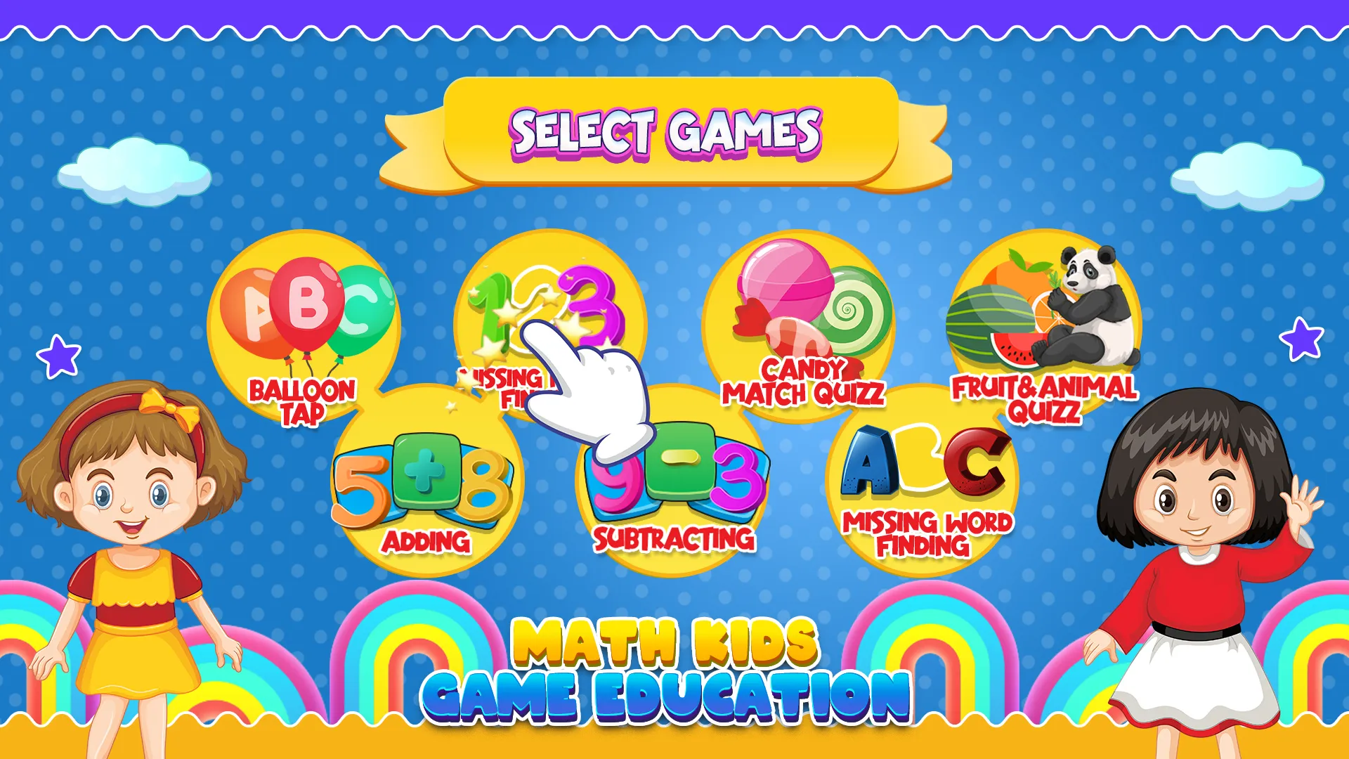 Math Game Kid Education school | Indus Appstore | Screenshot