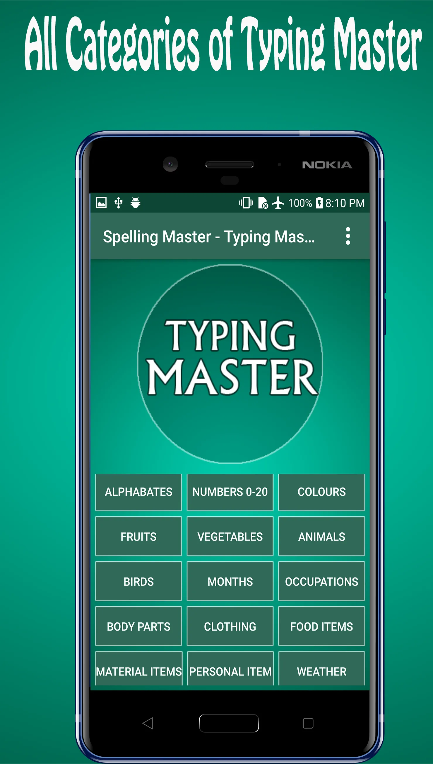 Spelling Master Typing Master | Indus Appstore | Screenshot