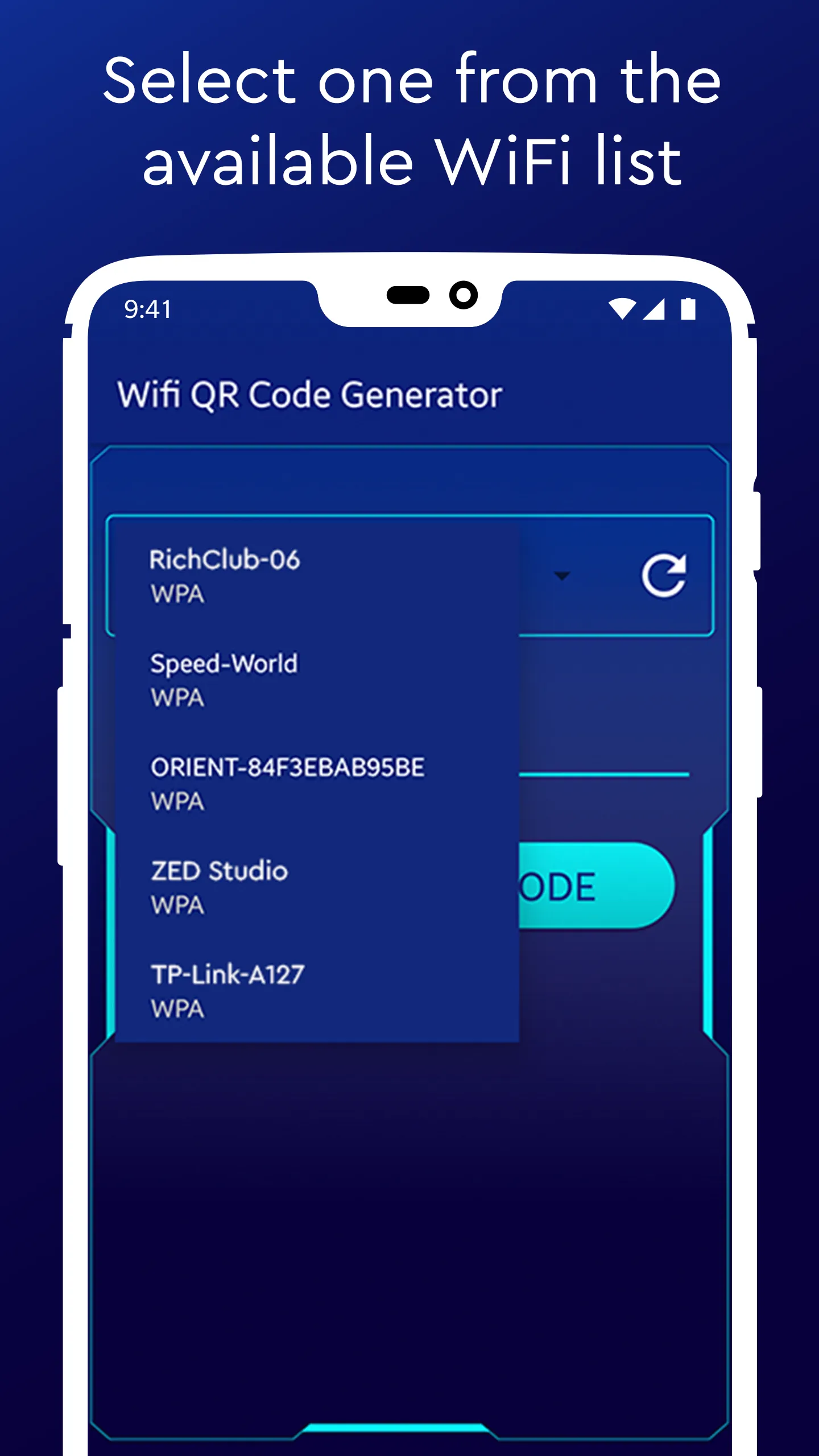 WiFi QR Code Generator & Scann | Indus Appstore | Screenshot