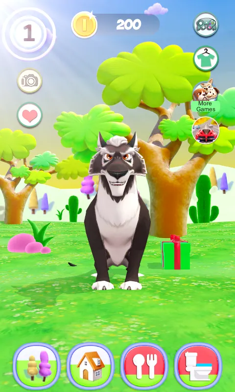 Talking Wolf | Indus Appstore | Screenshot