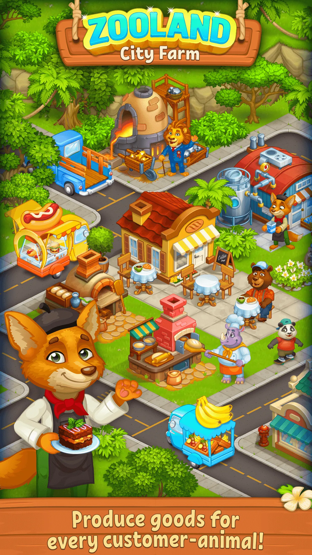 Farm Zoo Happy Day in Pet City | Indus Appstore | Screenshot