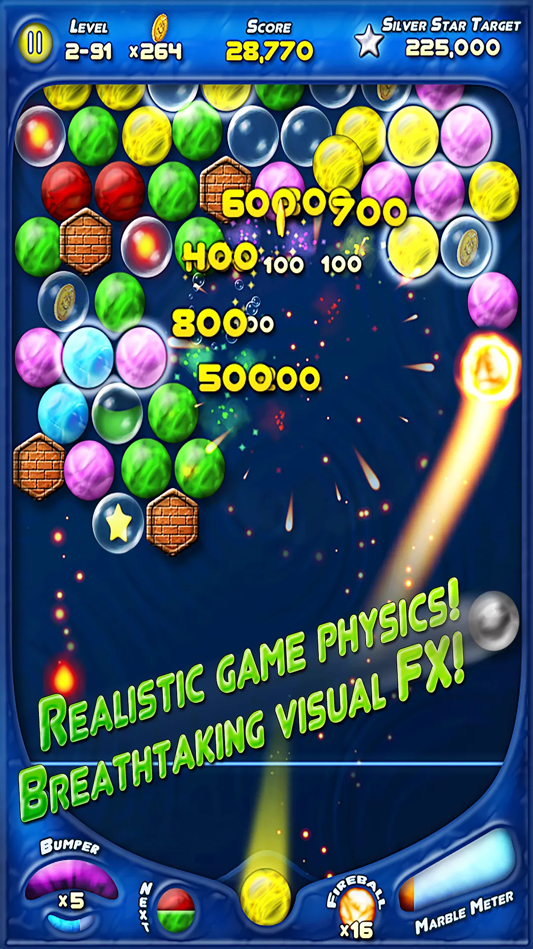 Bubble Bust! HD Bubble Shooter | Indus Appstore | Screenshot