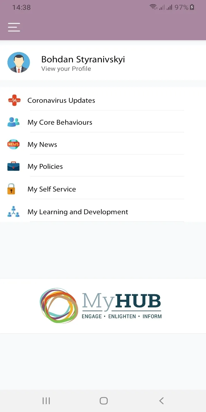 MyHUB-Anytime | Indus Appstore | Screenshot