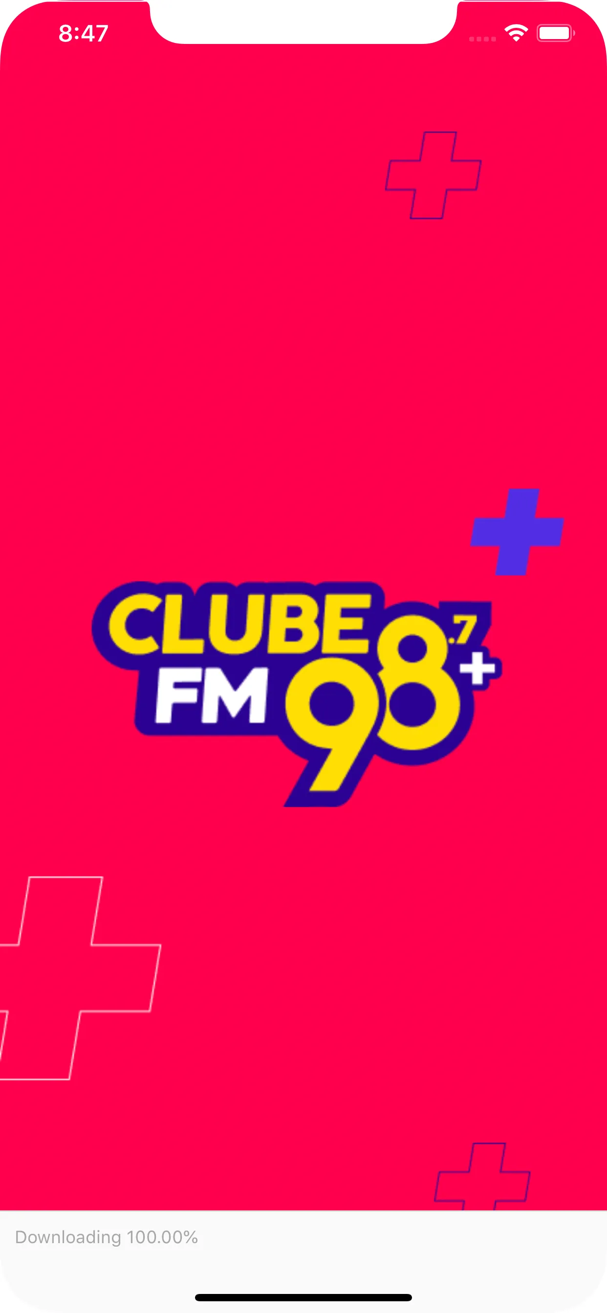 Clube FM 98,7 | Indus Appstore | Screenshot