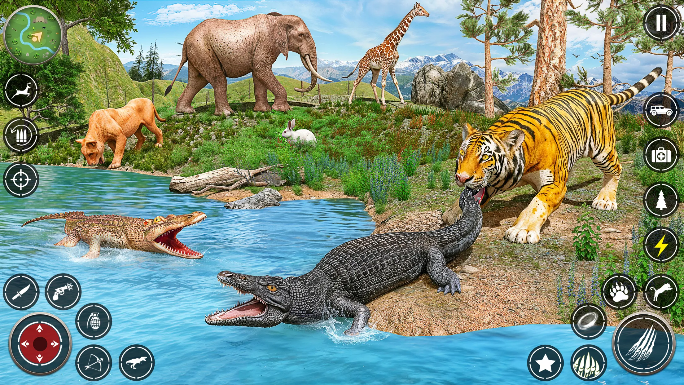 The Tiger Family Simulator 3D | Indus Appstore | Screenshot