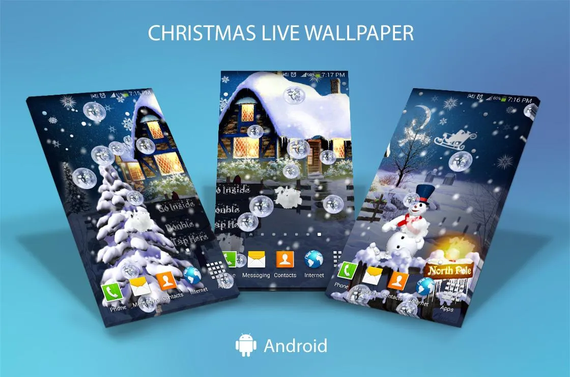 Christmas live wallpaper | Indus Appstore | Screenshot