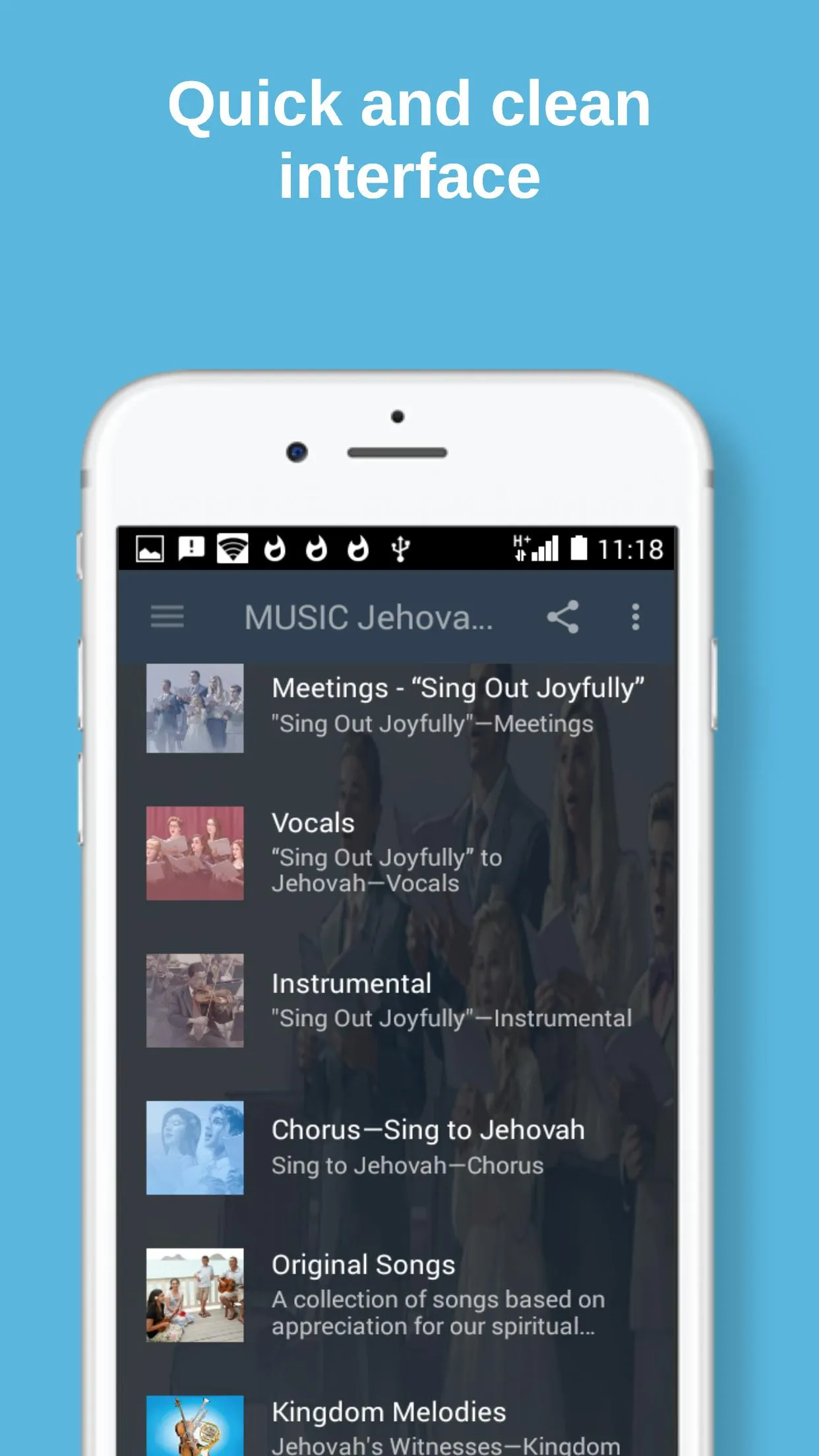 MUSIC Jehovah’s Witnesses MP3 | Indus Appstore | Screenshot