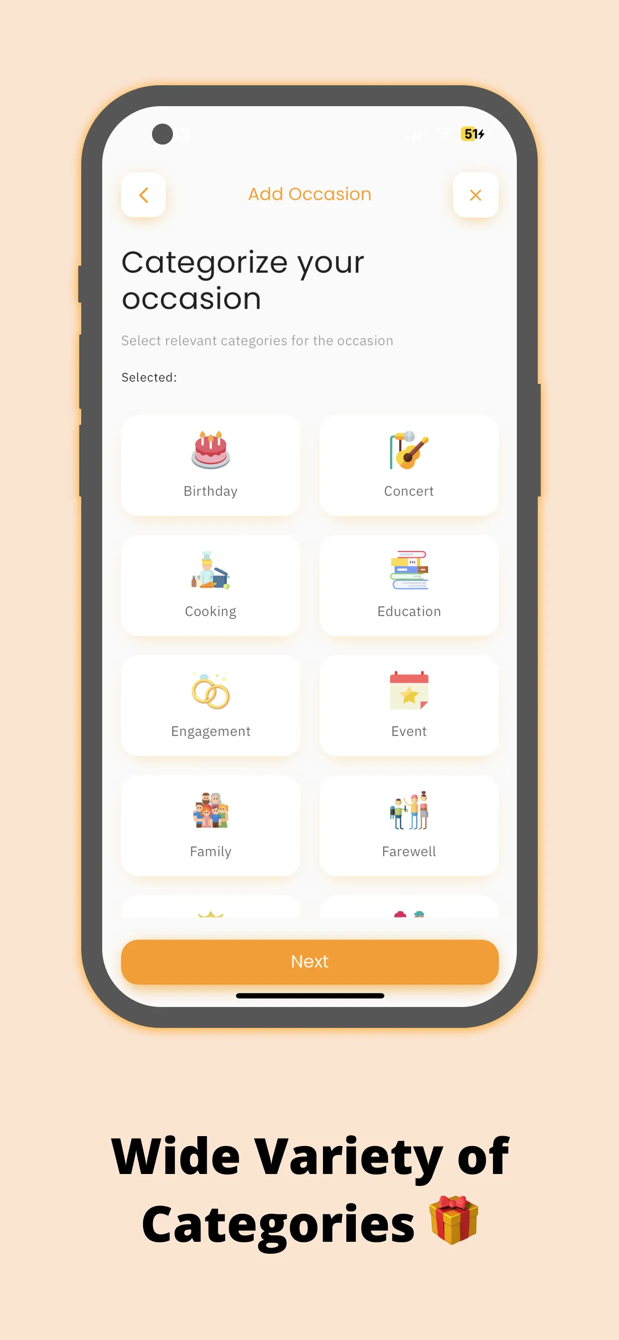 Occasionly: Birthday Reminders | Indus Appstore | Screenshot