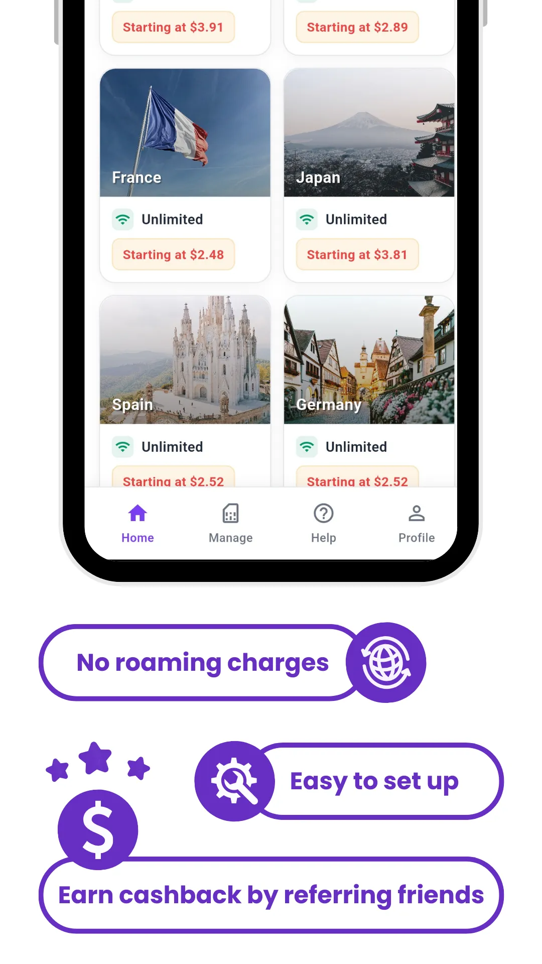Airvoy eSIM | Indus Appstore | Screenshot