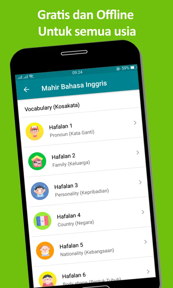 Mahir bahasa Inggris | Indus Appstore | Screenshot