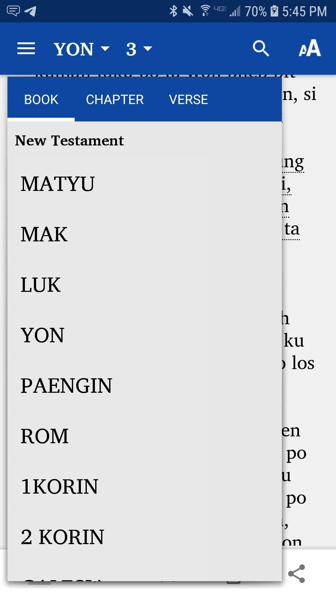 Kaulong New Testament | Indus Appstore | Screenshot