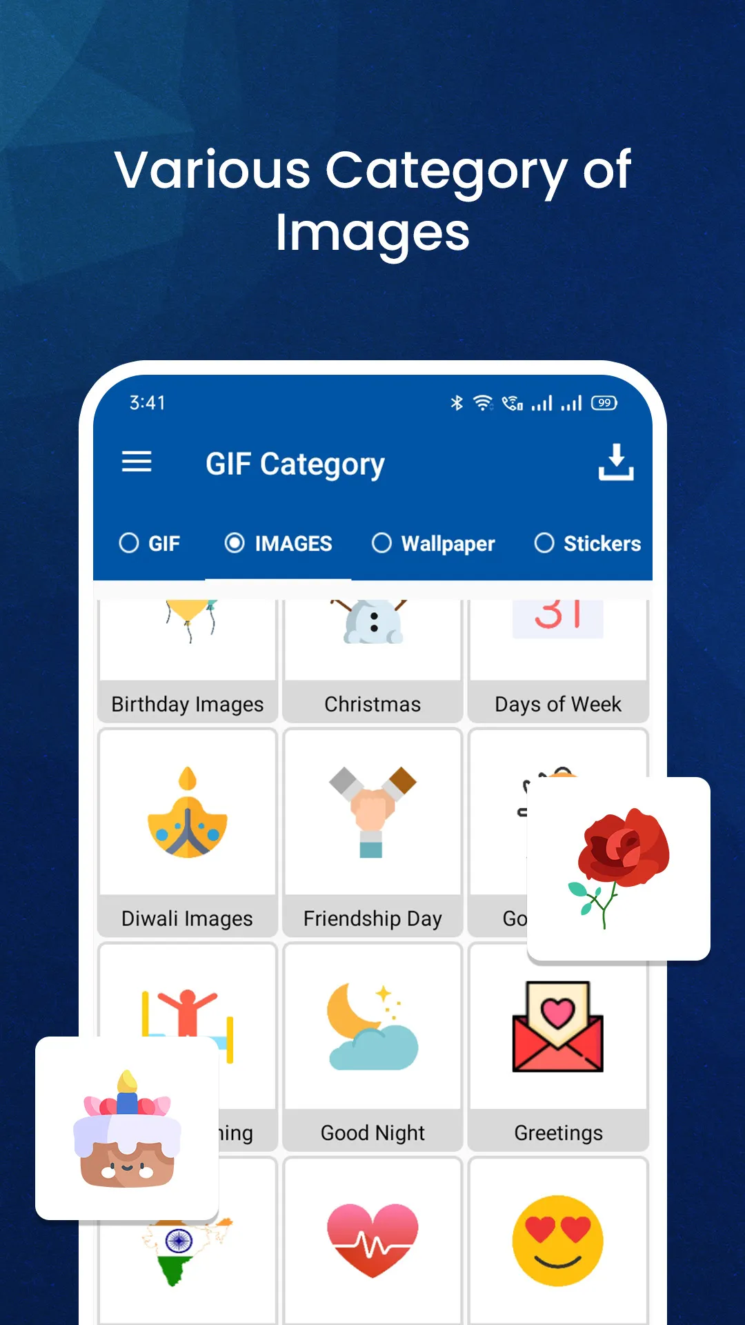GIF For WhatsApp - Apps on Indus Appstore