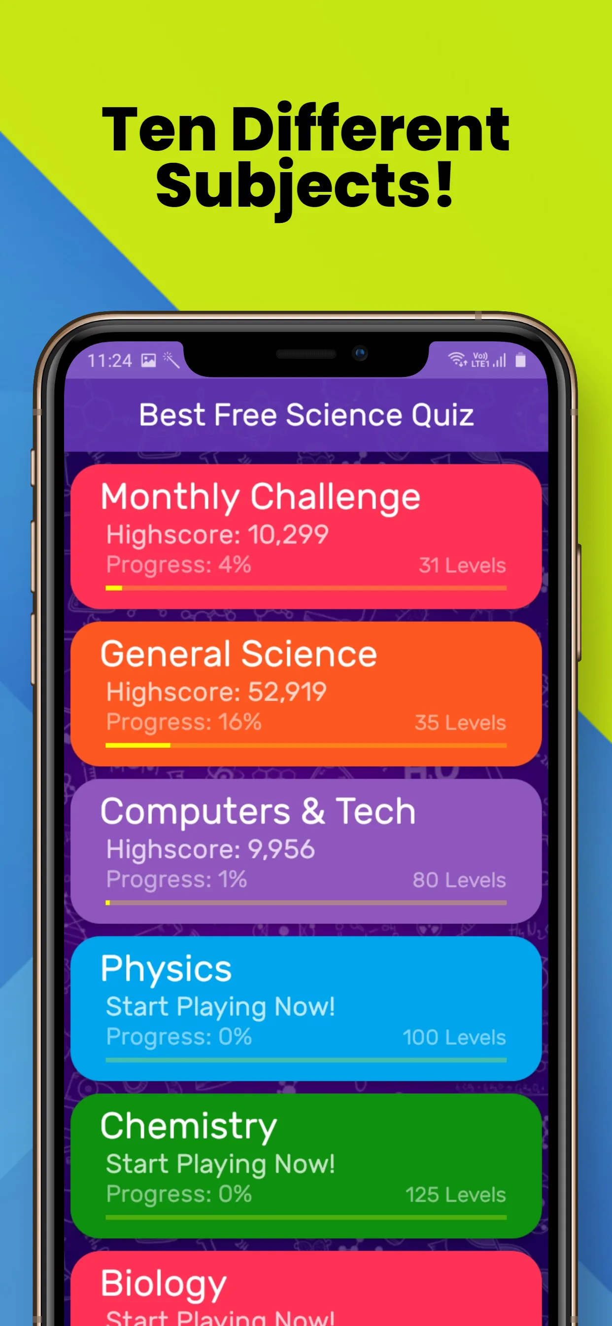 Ultimate Science Quiz 2023 | Indus Appstore | Screenshot