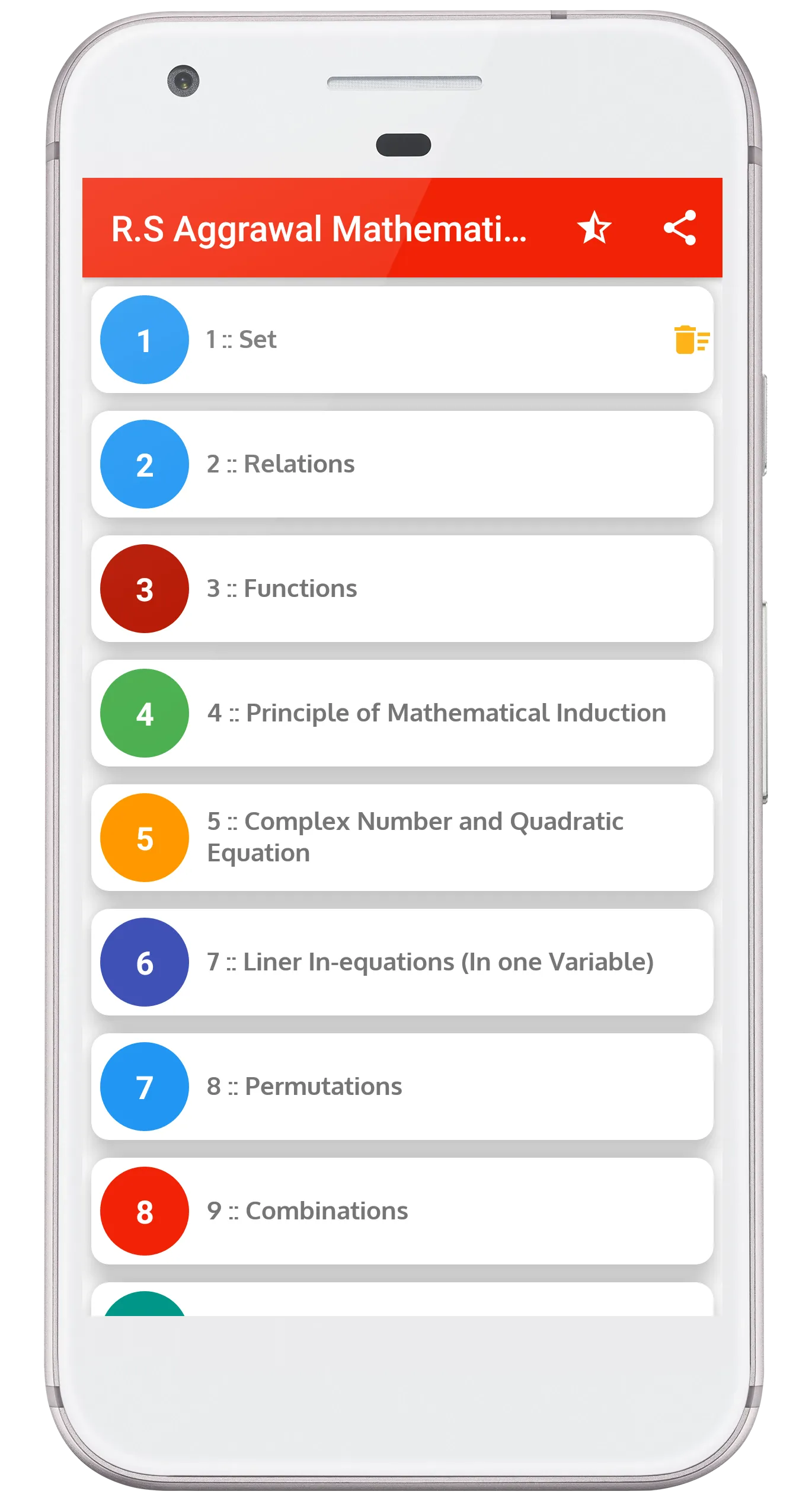 RS Aggarwal 11 Math Solution | Indus Appstore | Screenshot