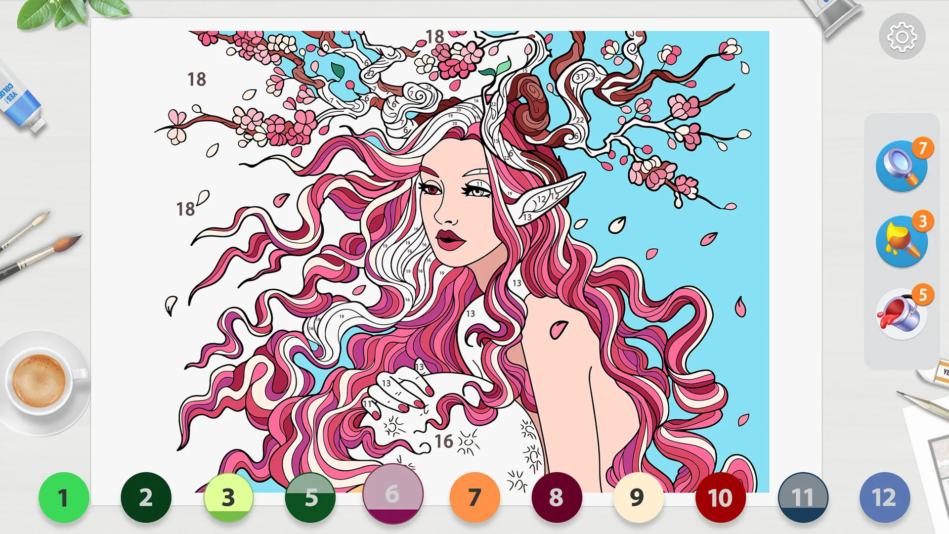 Anime Paint - ASMR Color | Indus Appstore | Screenshot