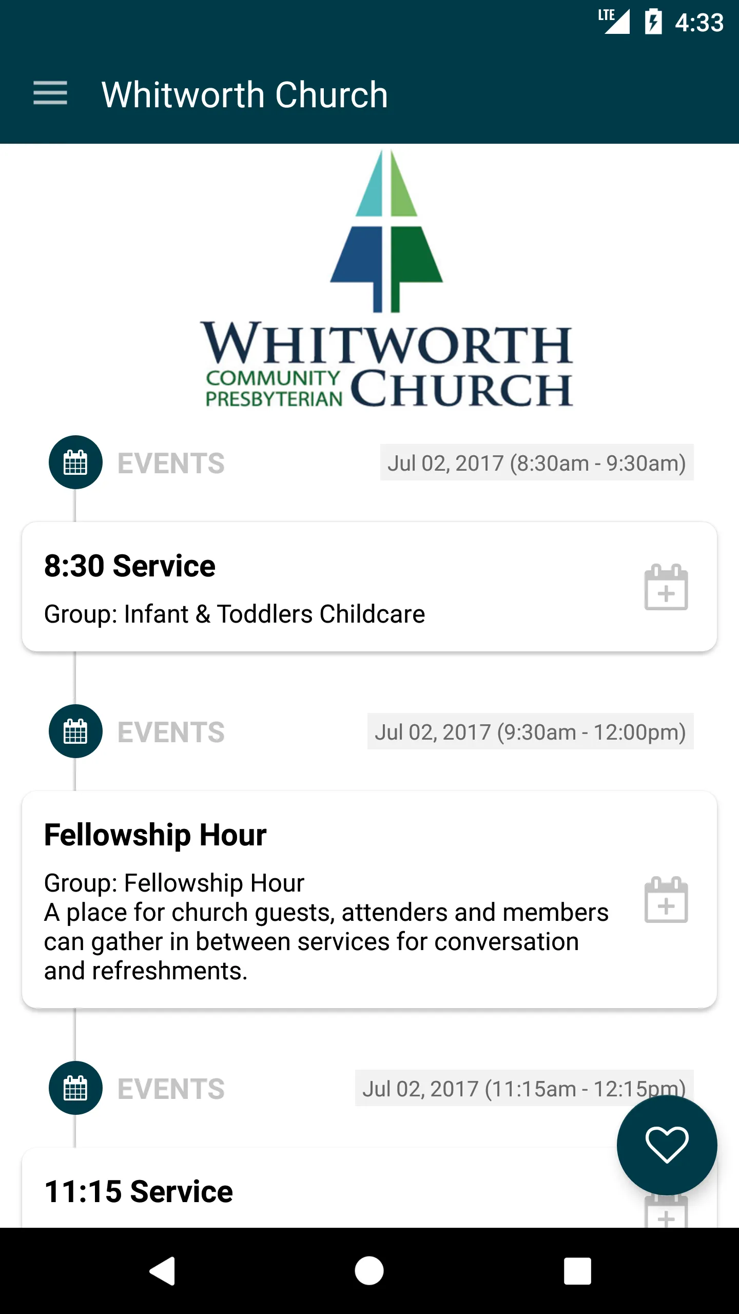 Whitworth Church | Indus Appstore | Screenshot