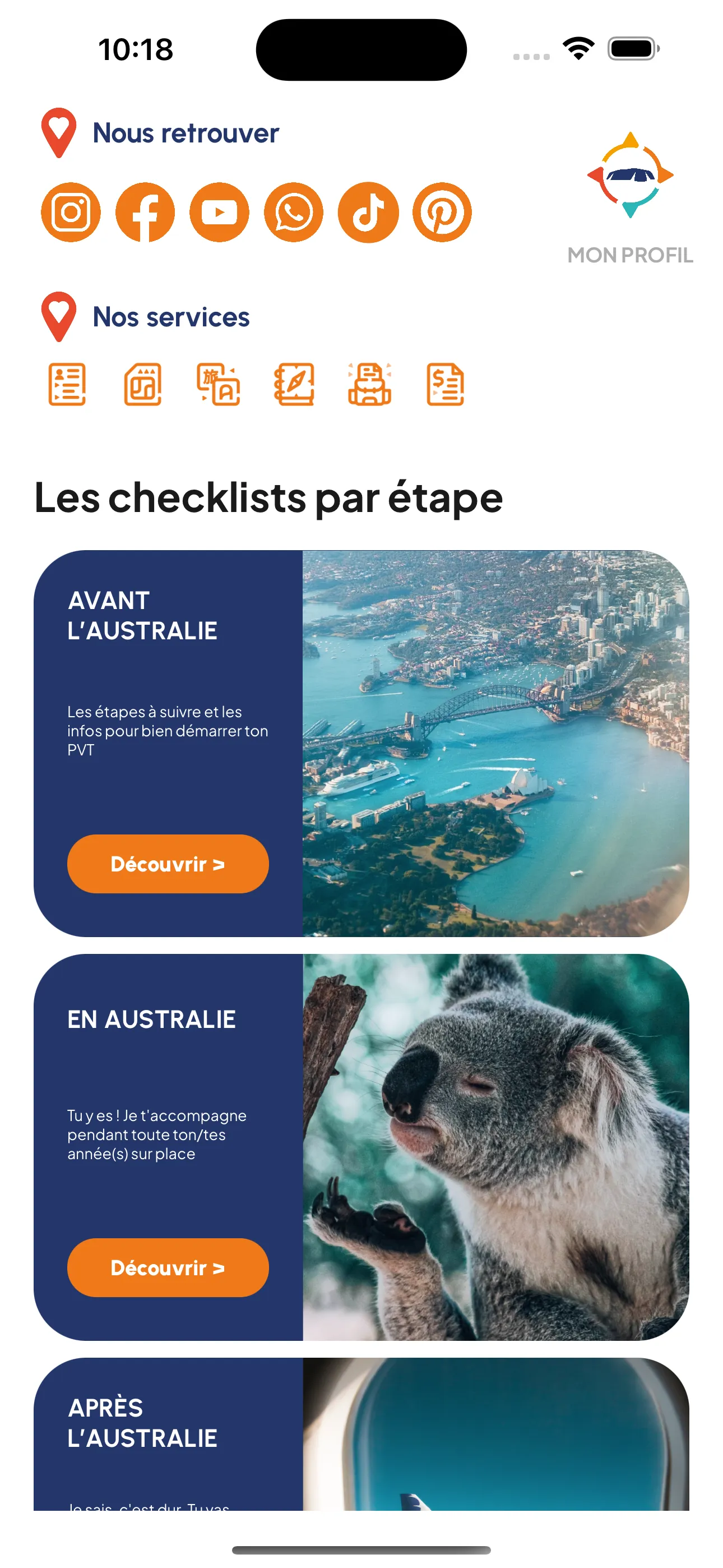 DépartAustralie | Indus Appstore | Screenshot