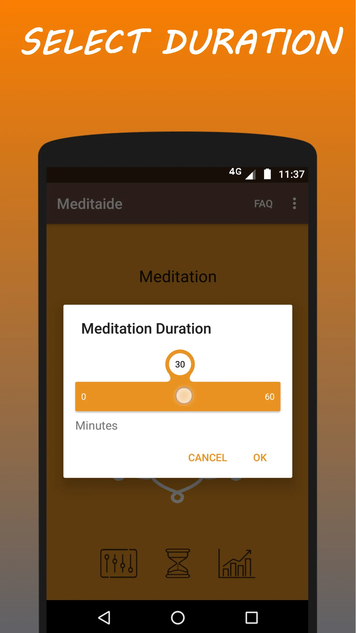 Meditaide:  Meditation Tool | Indus Appstore | Screenshot