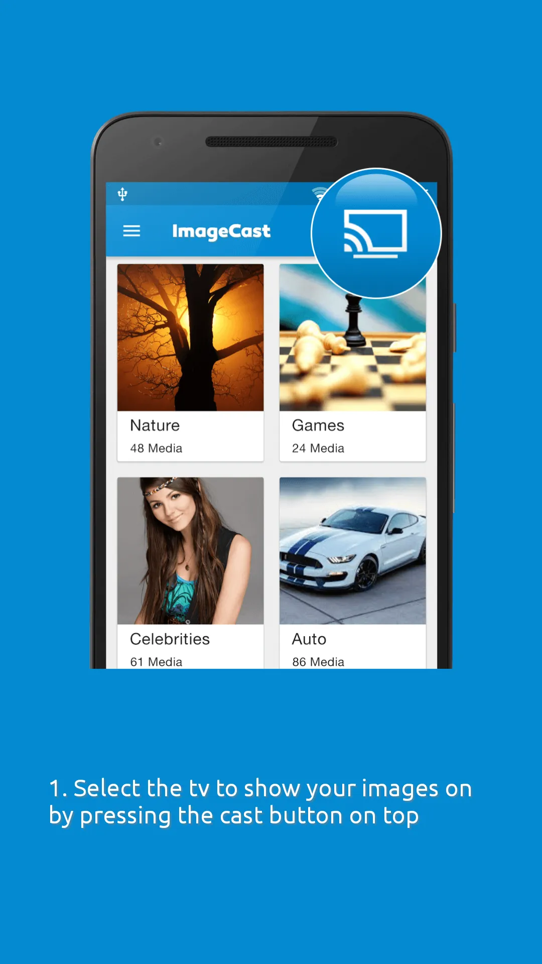 ImageCast DLNA Gallery Viewer | Indus Appstore | Screenshot