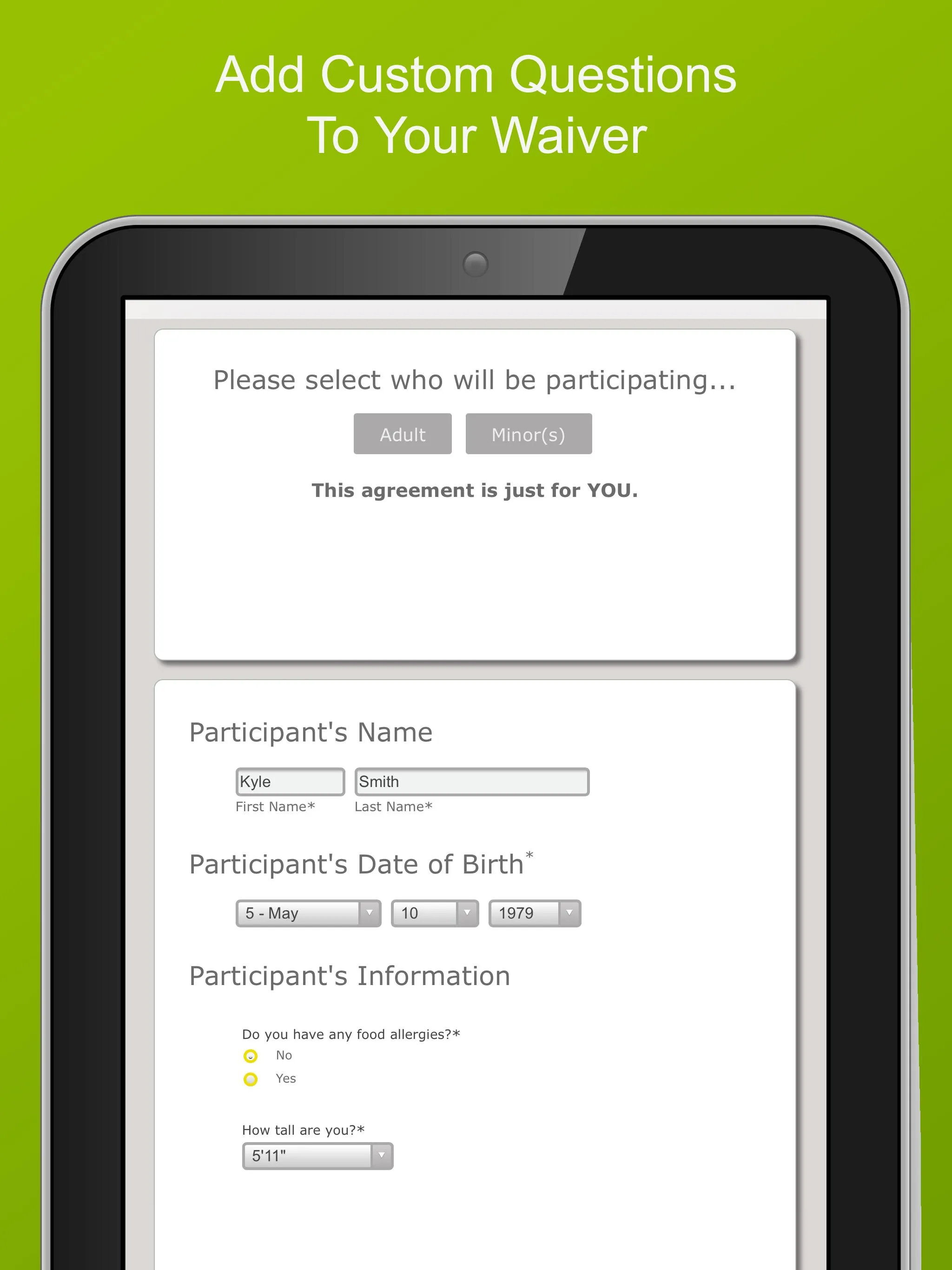 Smartwaiver Kiosk | Indus Appstore | Screenshot