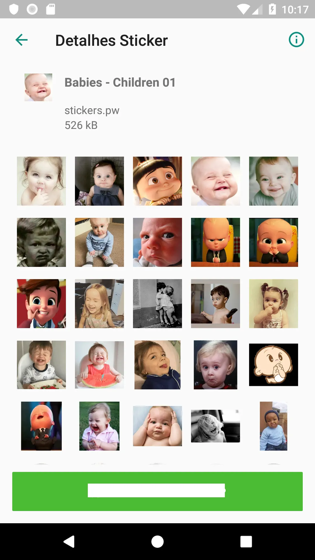 Stickers: Babies Children Cute | Indus Appstore | Screenshot