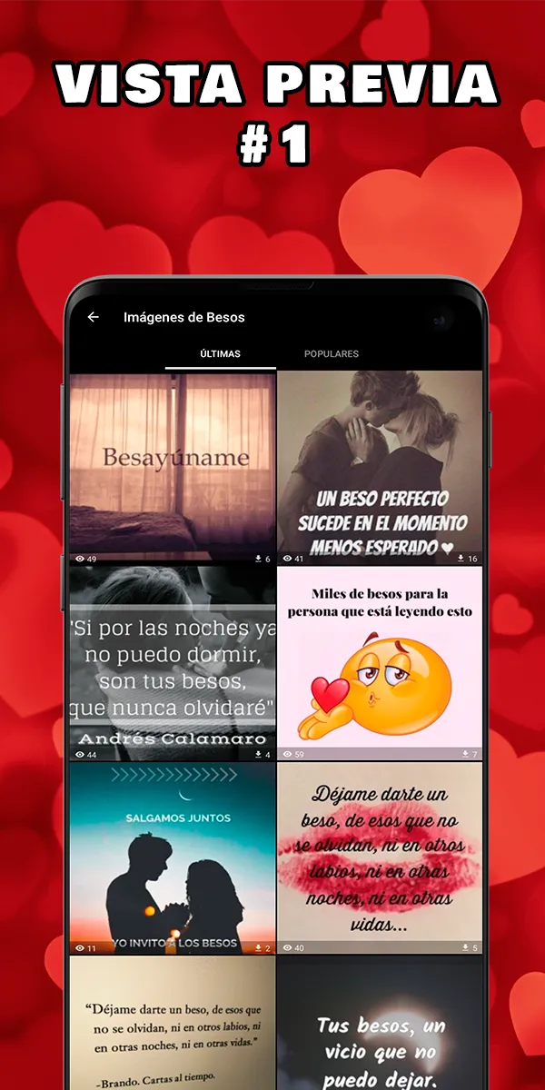 Imágenes de Amor | Indus Appstore | Screenshot