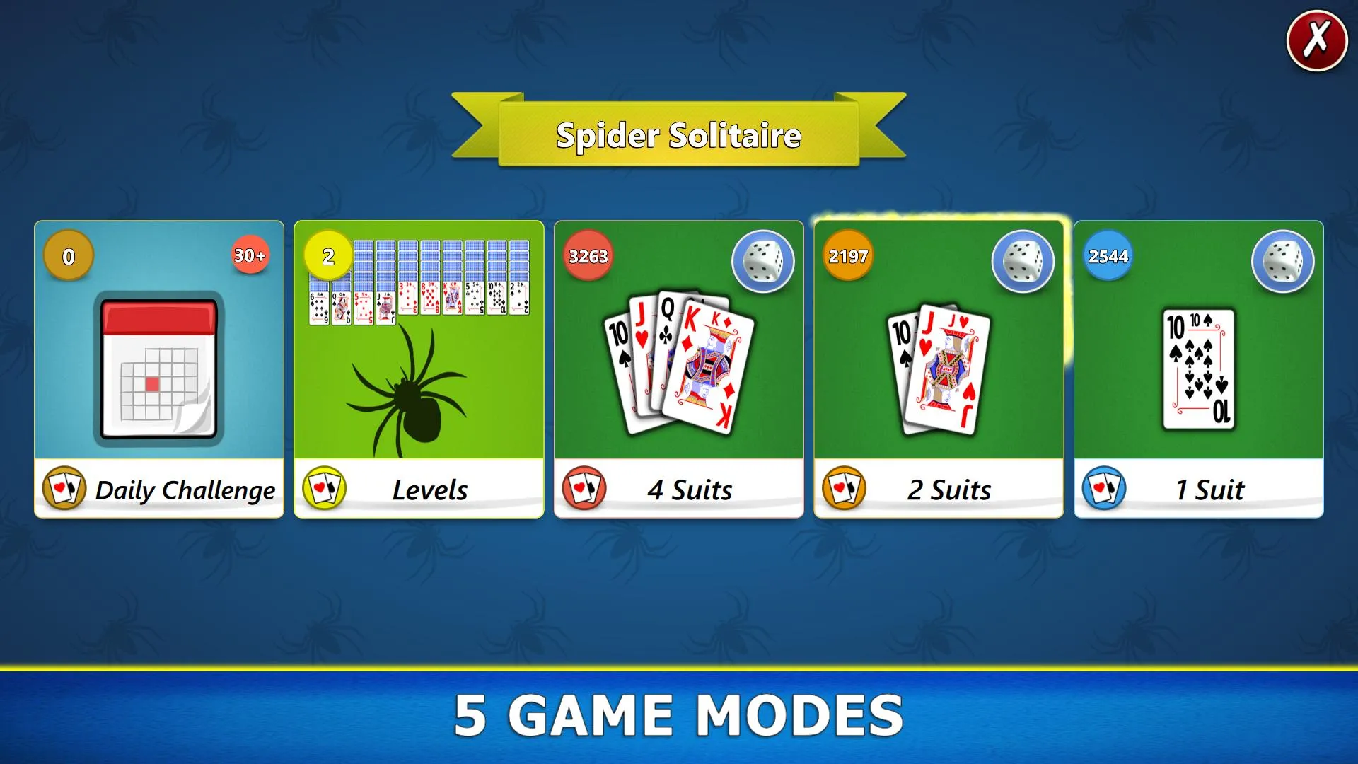 Spider Solitaire Mobile | Indus Appstore | Screenshot