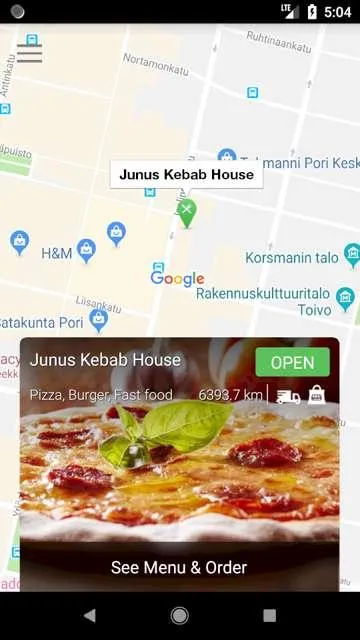 Junus Kebab House Pori | Indus Appstore | Screenshot