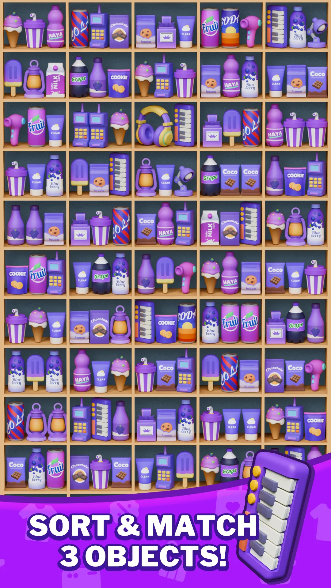 Goods Puzzle: 3D Sorting Games | Indus Appstore | Screenshot