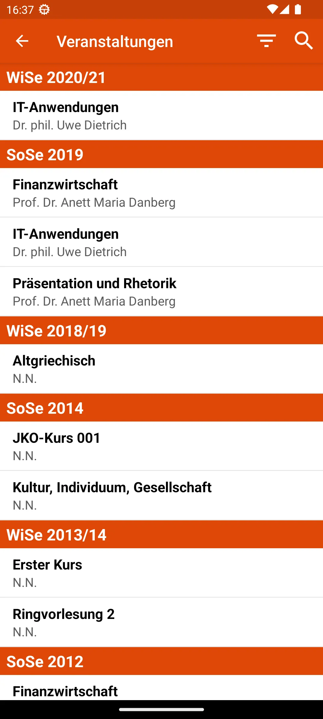 SRH Hochschule NRW | Indus Appstore | Screenshot