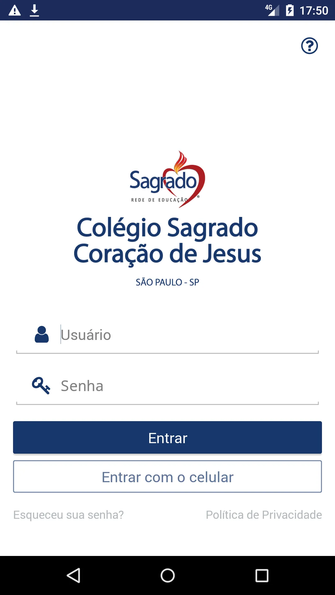 Colégio Sagrado São Paulo | Indus Appstore | Screenshot