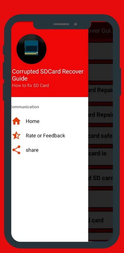 Corrupted SDCard Recover Guide | Indus Appstore | Screenshot