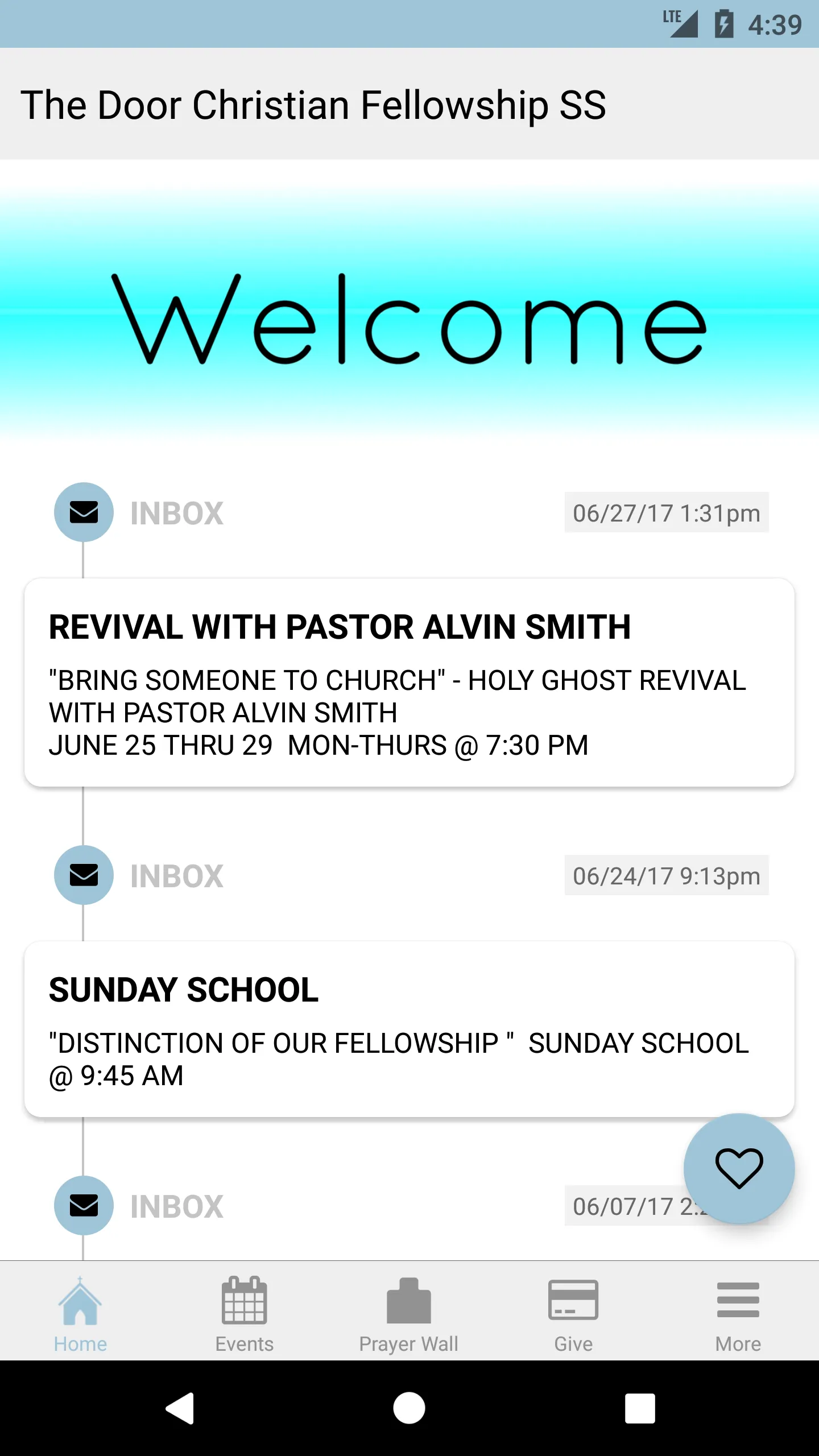 The Door Christian Church SS | Indus Appstore | Screenshot