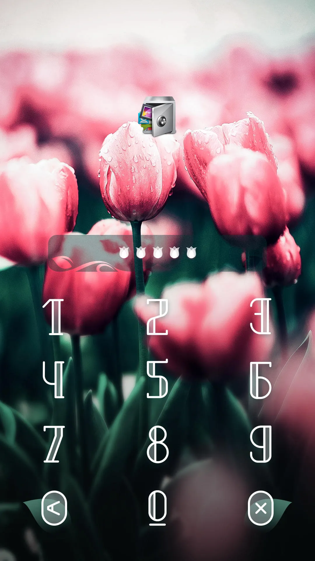 AppLock Theme Tulip | Indus Appstore | Screenshot