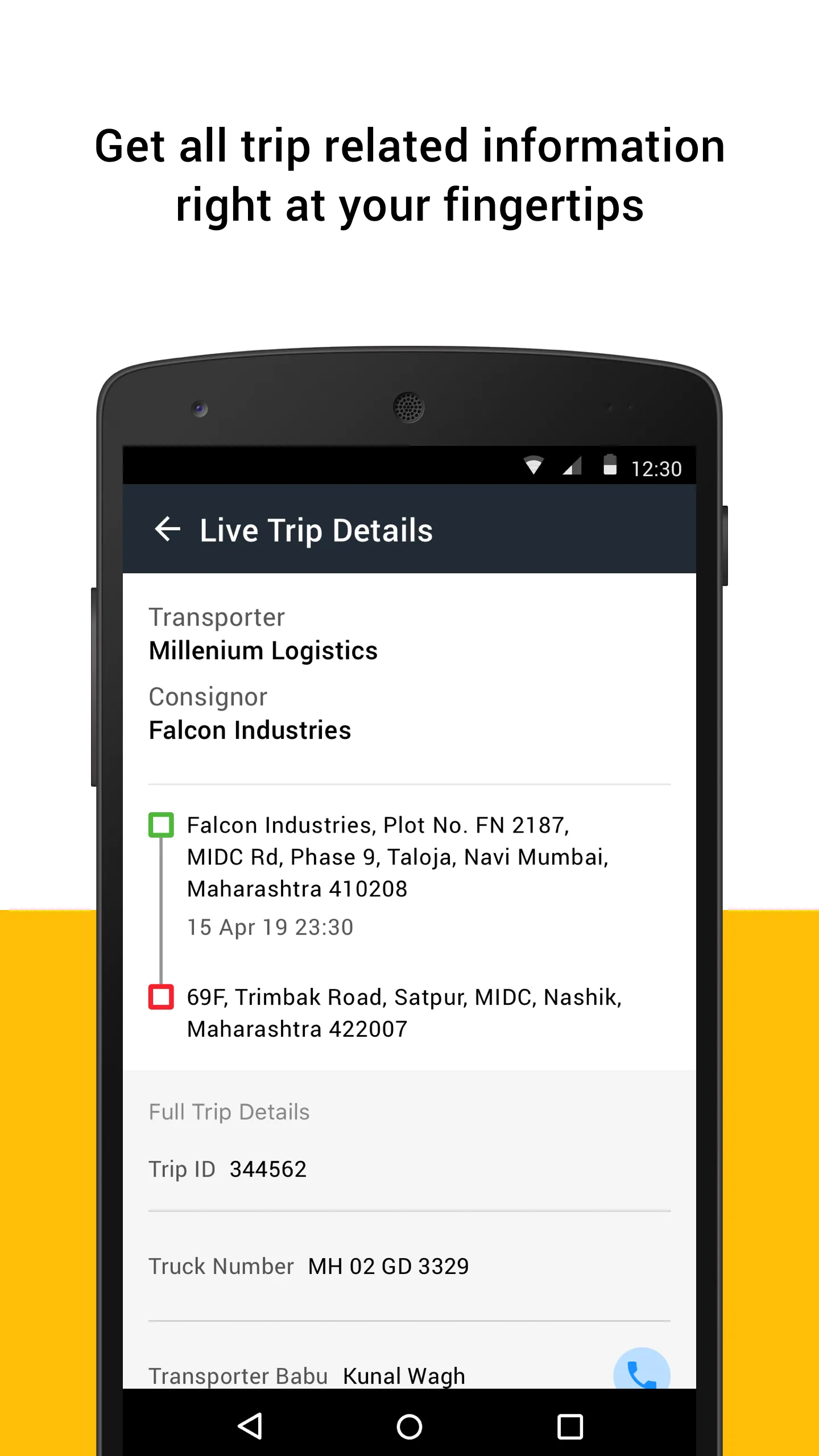 Freight Tiger for Drivers | Indus Appstore | Screenshot