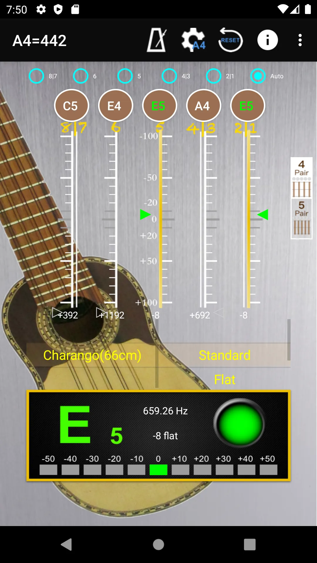 Charango Tuner & Metronome | Indus Appstore | Screenshot