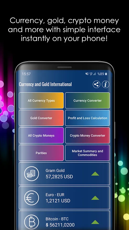 Currency & Gold International | Indus Appstore | Screenshot