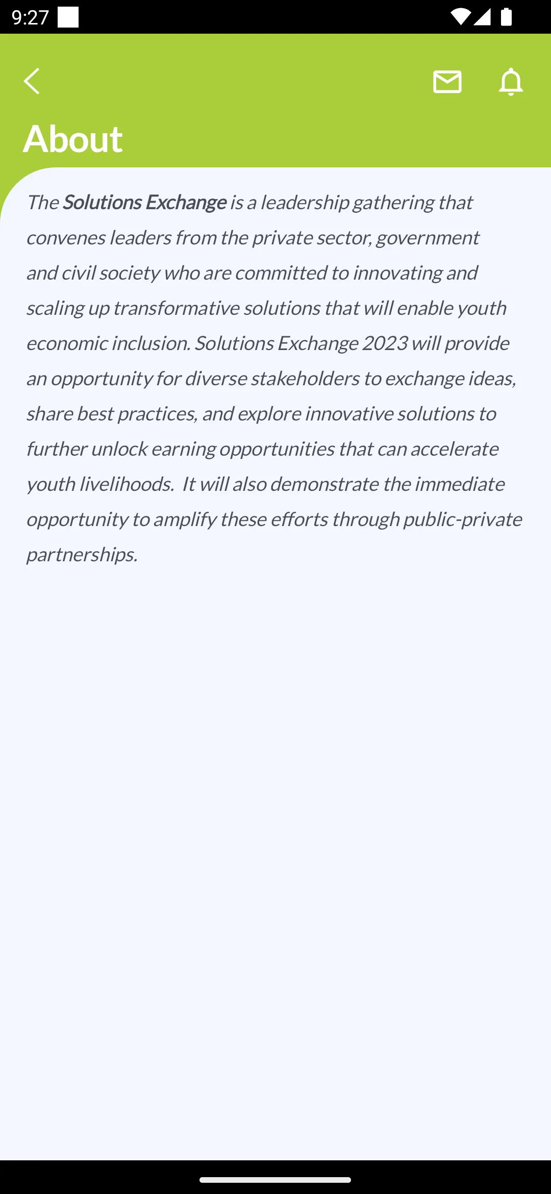 Solutions Exchange 2023 | Indus Appstore | Screenshot