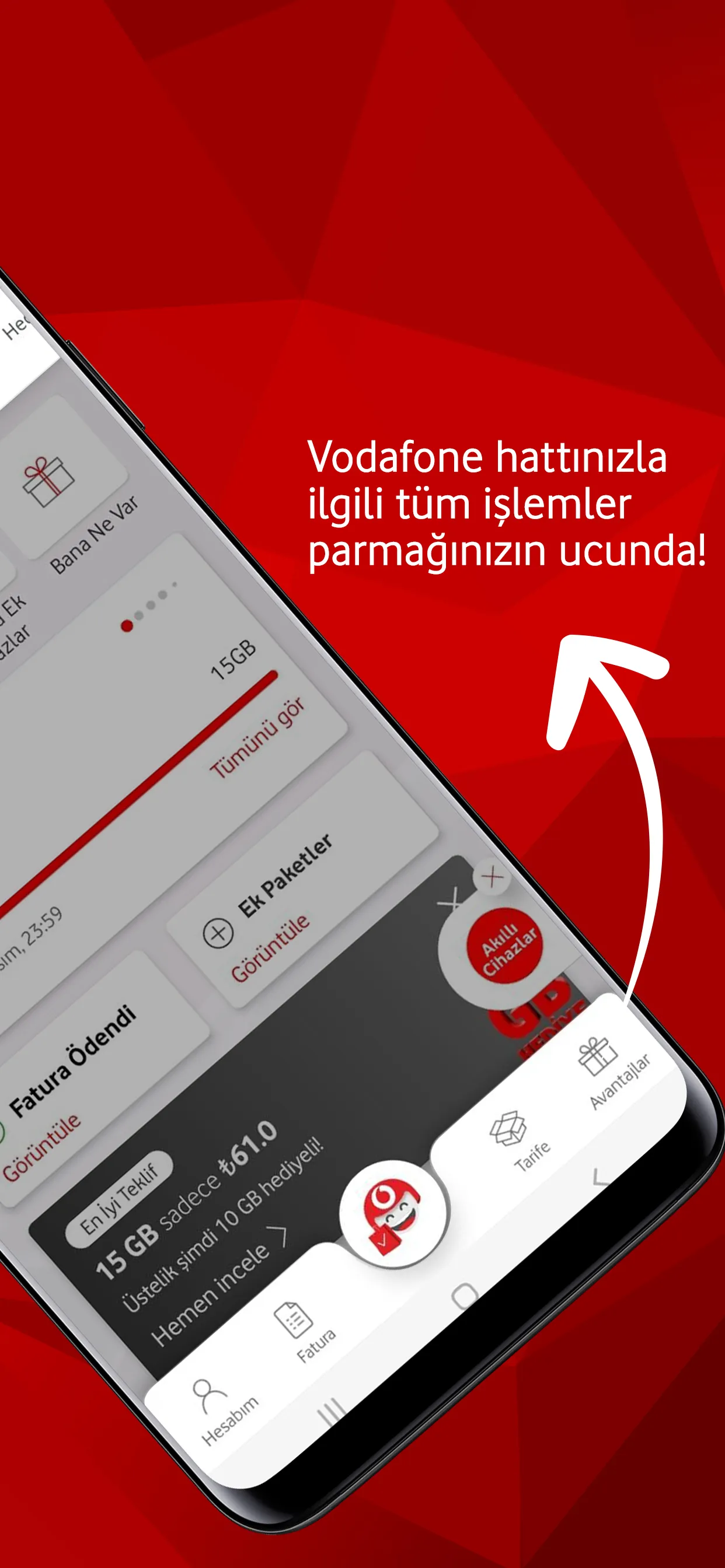 Vodafone Yanımda | Indus Appstore | Screenshot