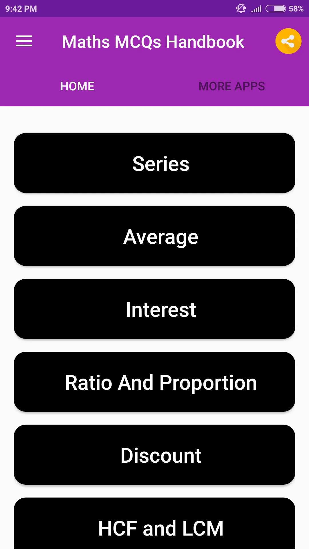 Maths Handbook | Indus Appstore | Screenshot