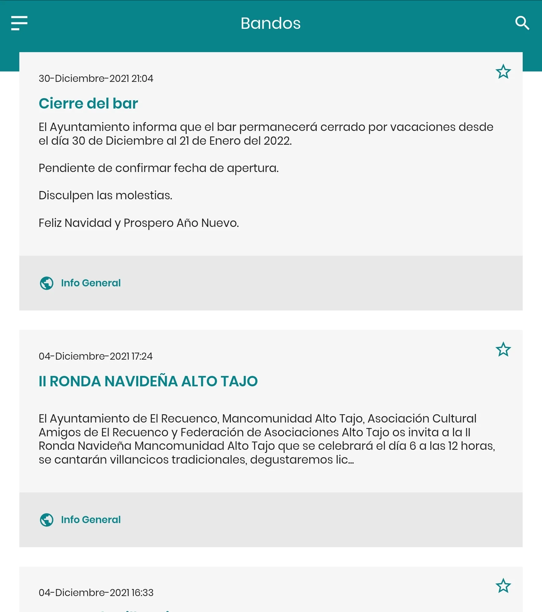 El Recuenco Informa | Indus Appstore | Screenshot