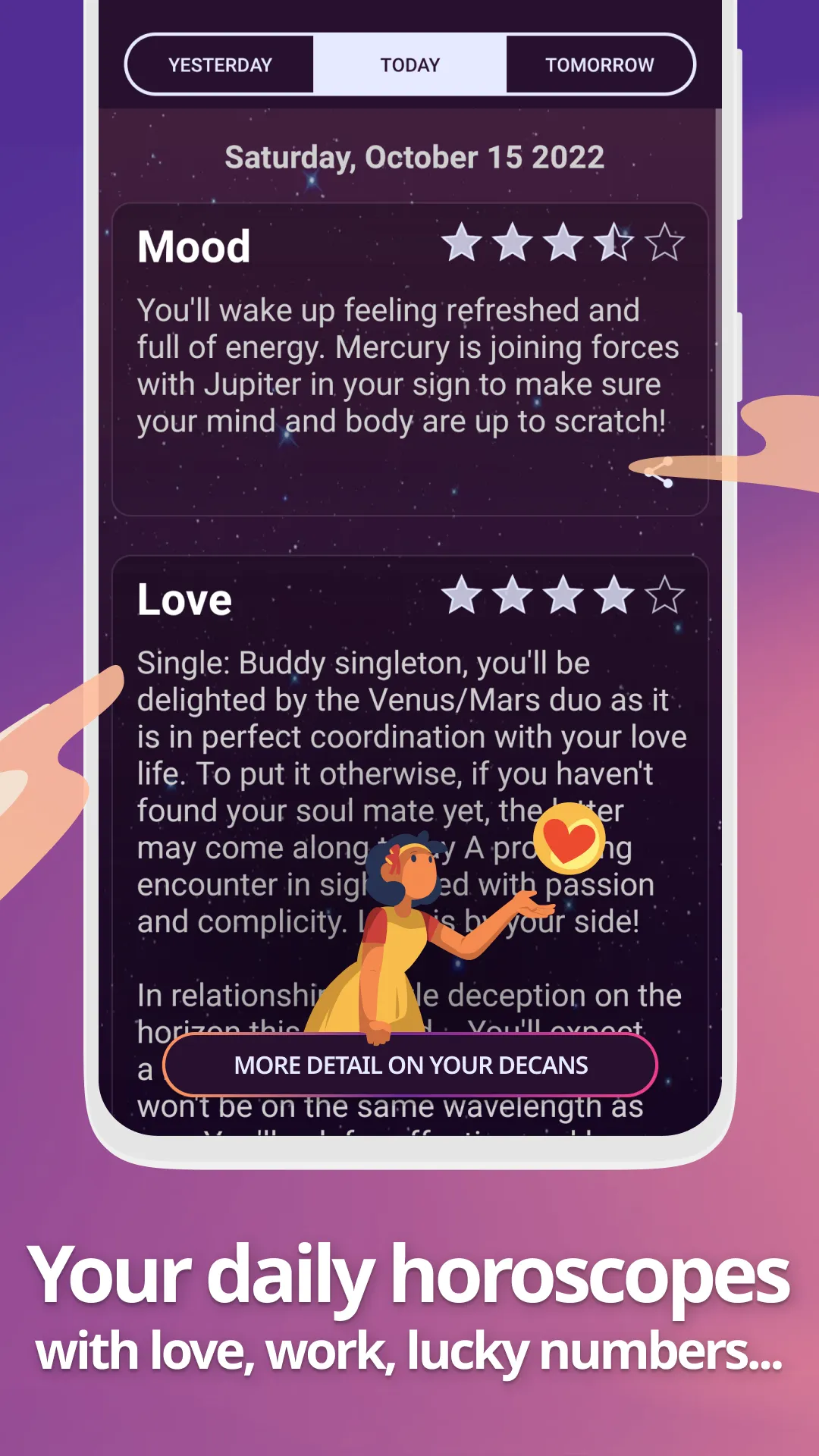 Aquarius Horoscope & Astrology | Indus Appstore | Screenshot