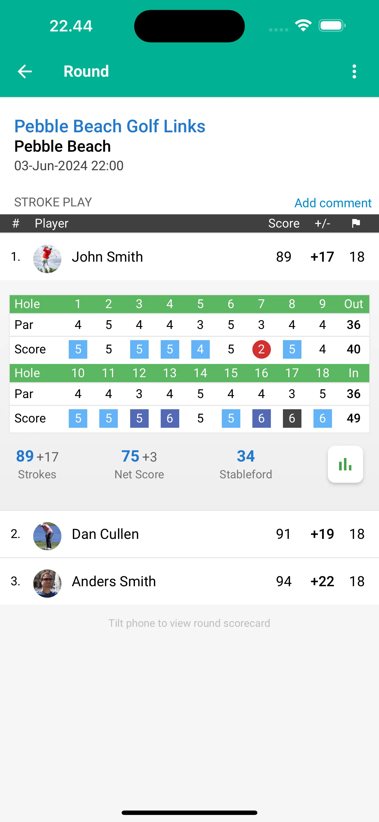 mScorecard - Golf Scorecard | Indus Appstore | Screenshot