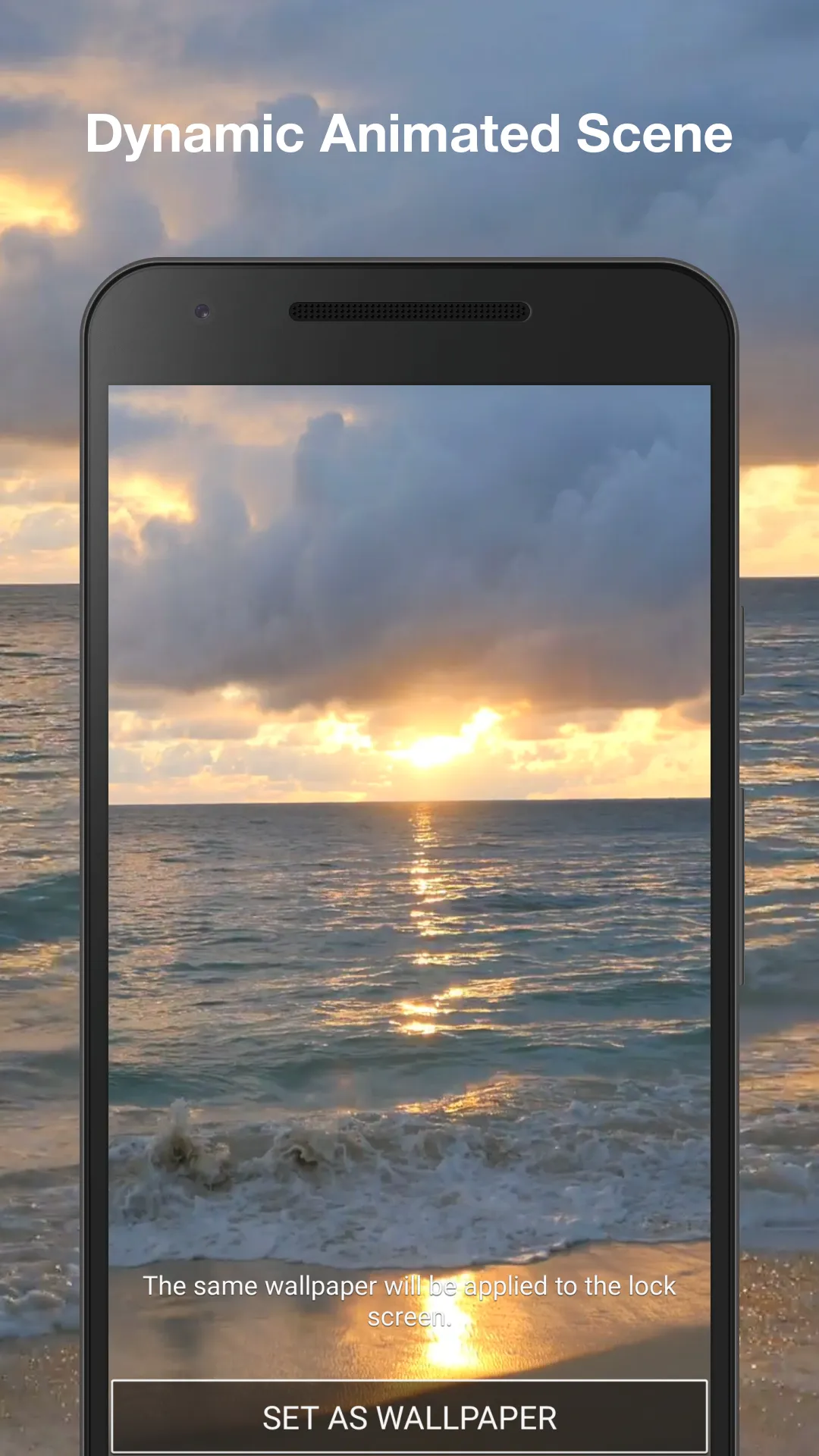 Sunset Beach Live Wallpaper | Indus Appstore | Screenshot